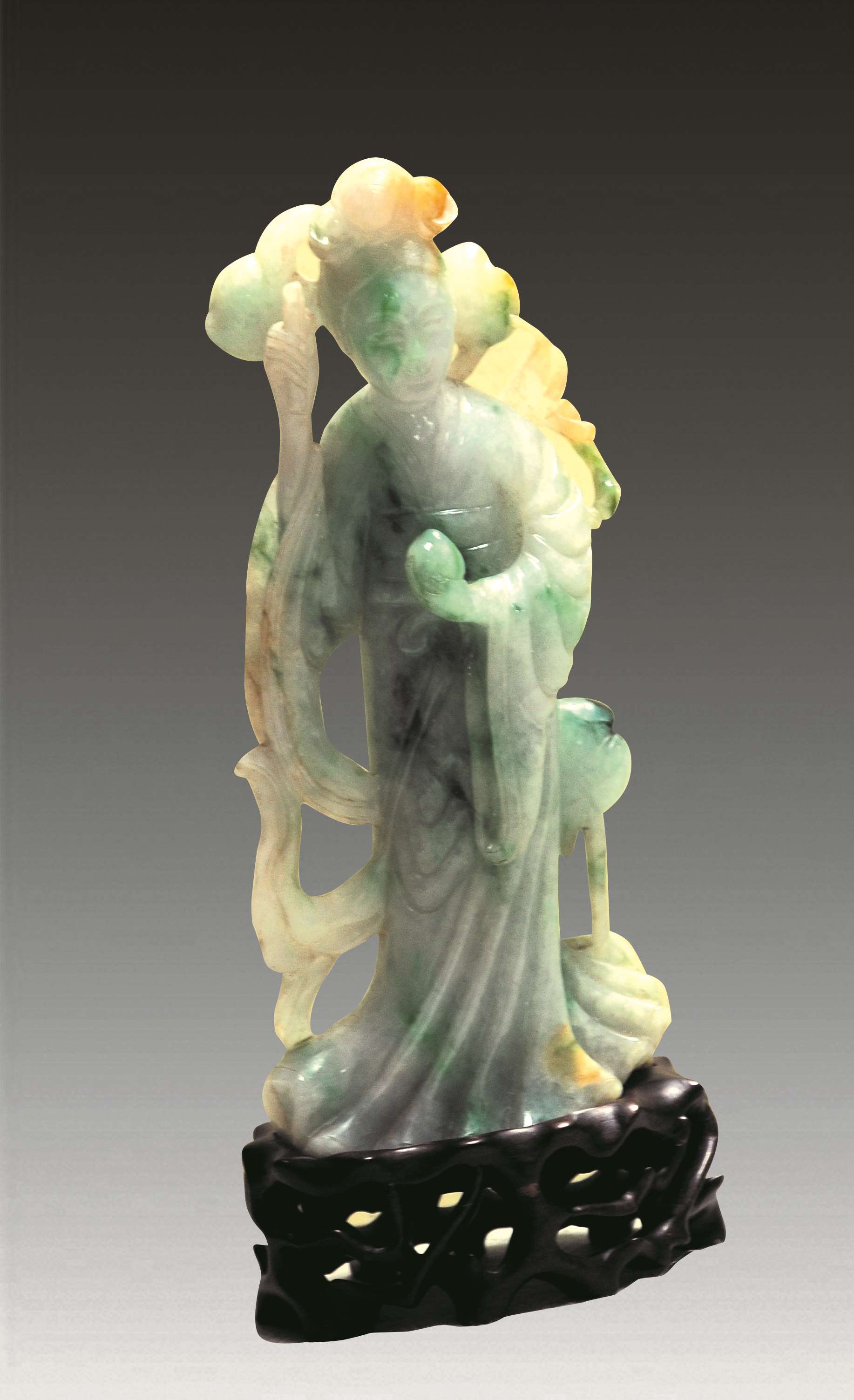 晚清裴翠麻如献寿圆雕像16.5X8cm 副本.jpg