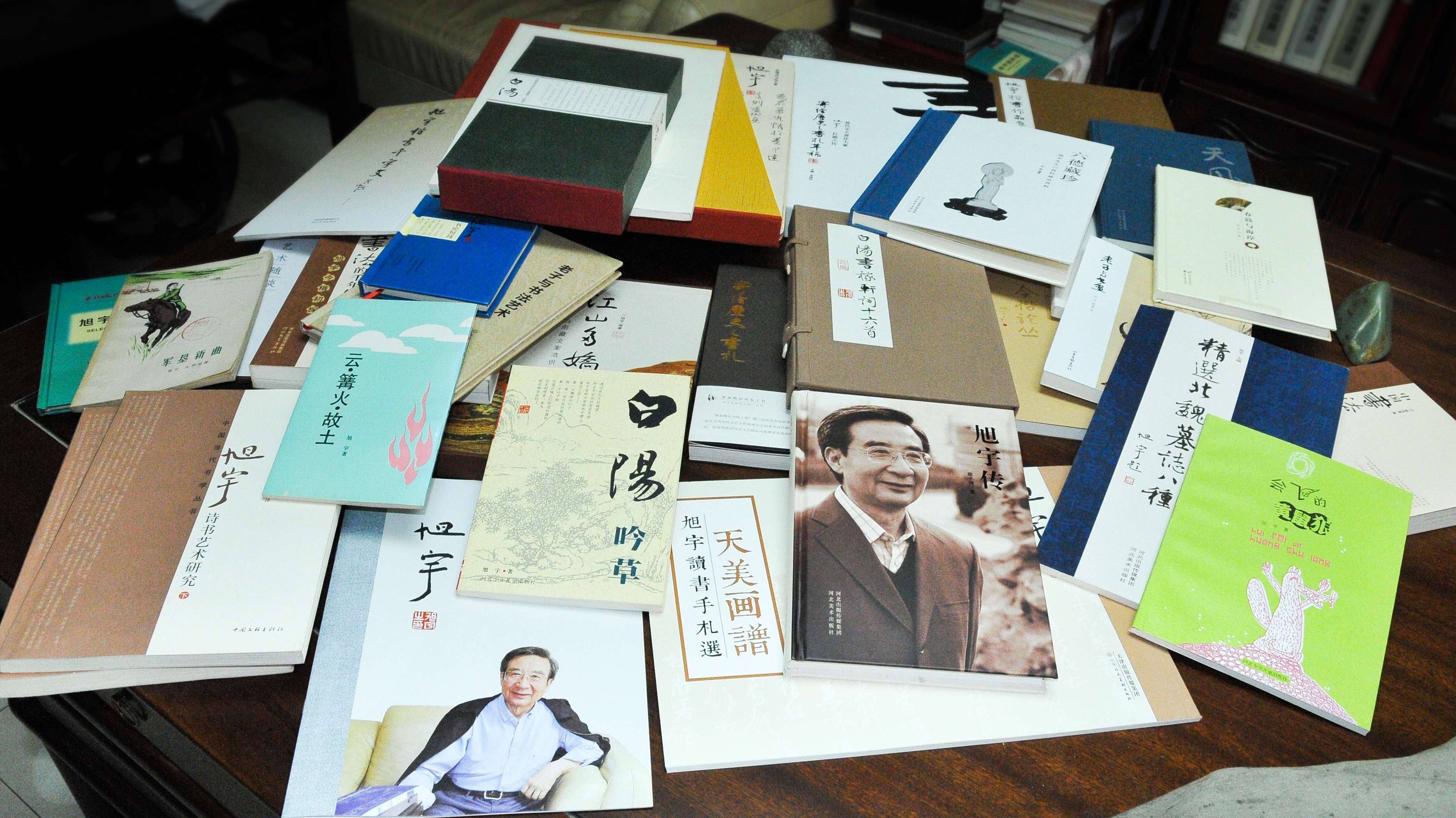 旭宇出版的著作.JPG