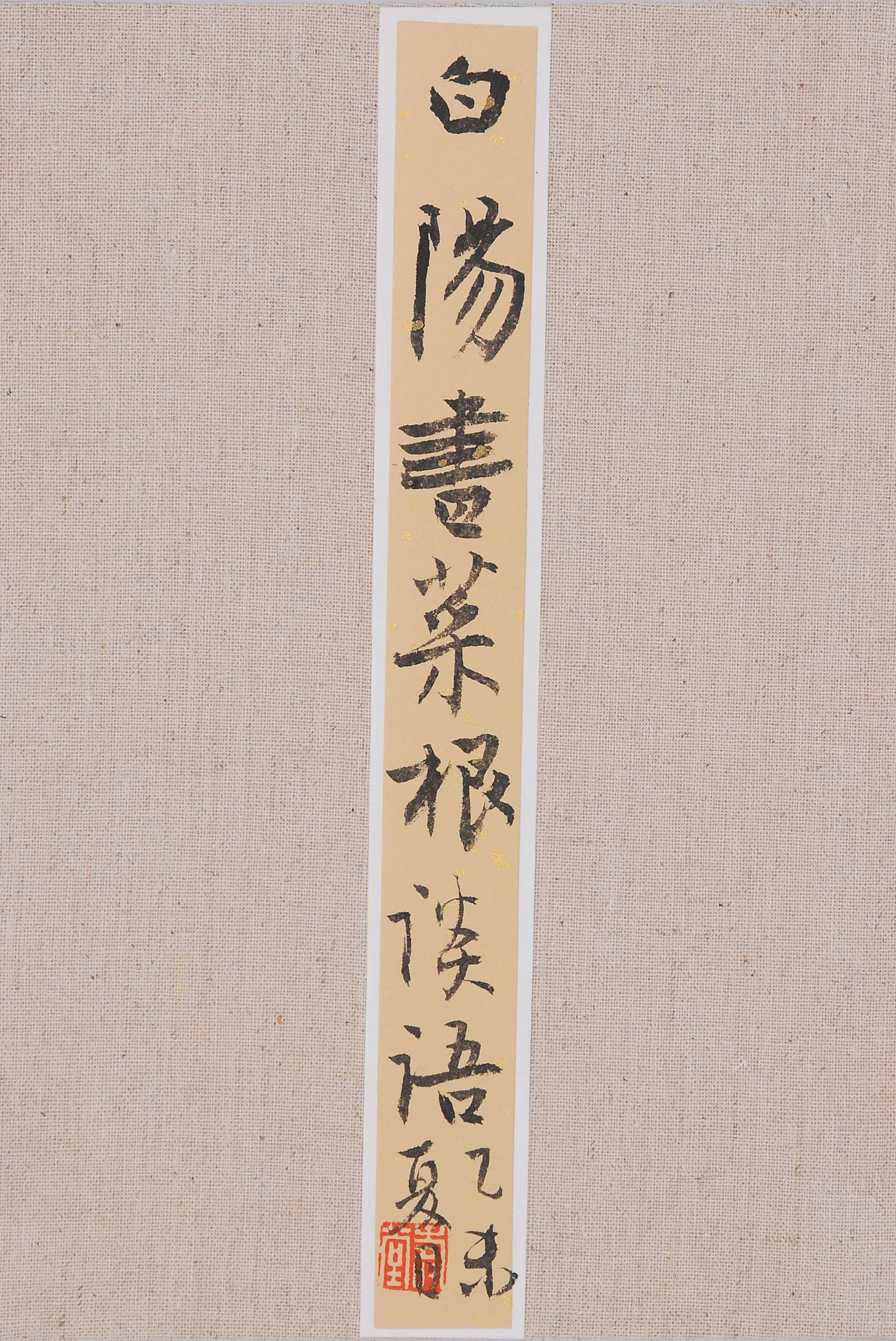 旭宇行草册页《白阳书菜根谈语》-封面题签.JPG